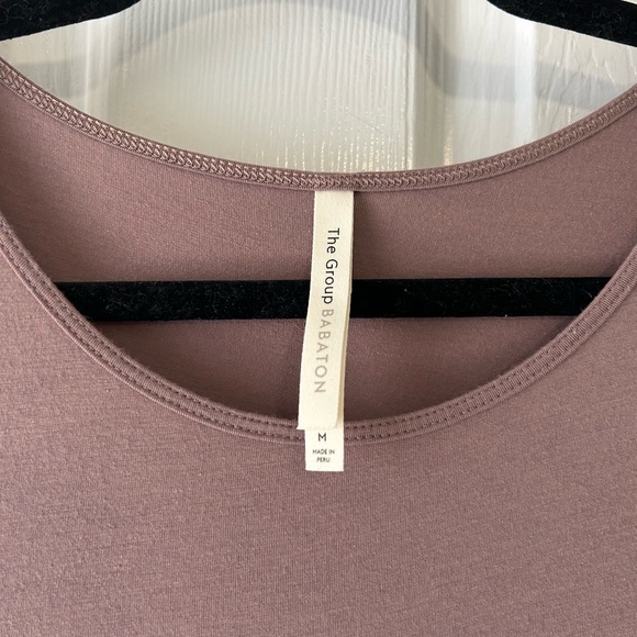Women's Aritzia- The Babaton Group ARIANE Bodycon Dress Shadow Mauve Size Medium - Picture 8 of 10